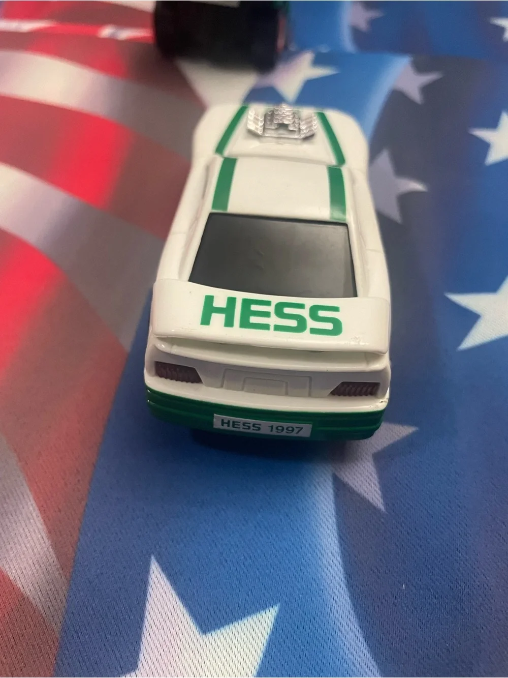 2 HESS Racers Racing Cars w/ Lights 4” 1997